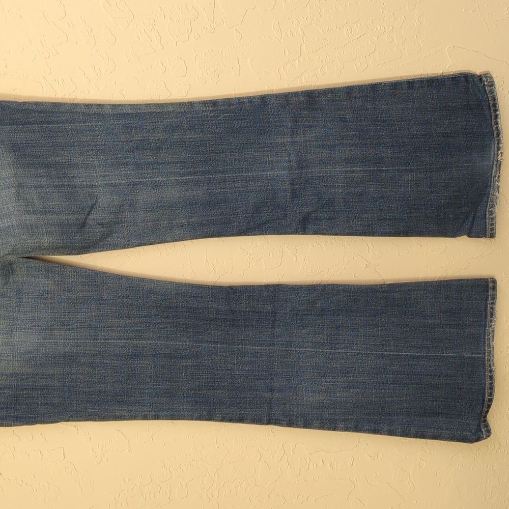Citizens Of Humanity Y2K Ingrid #002 Stretch Low Rise Flare Jeans Size 28 - Picture 7 of 14